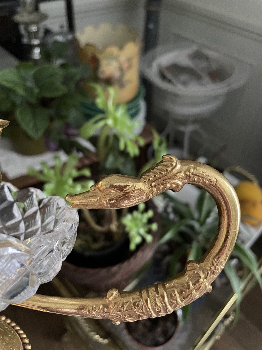 Swan Hand Candlestick-photo-5