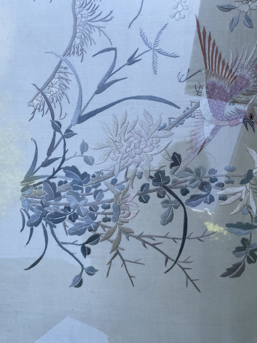 Framed Silk Embroidery-photo-6