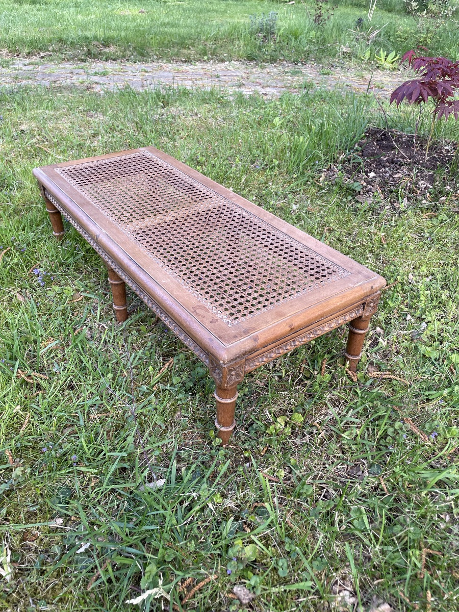 Small Style Louis XVI Toe Banquette-photo-7