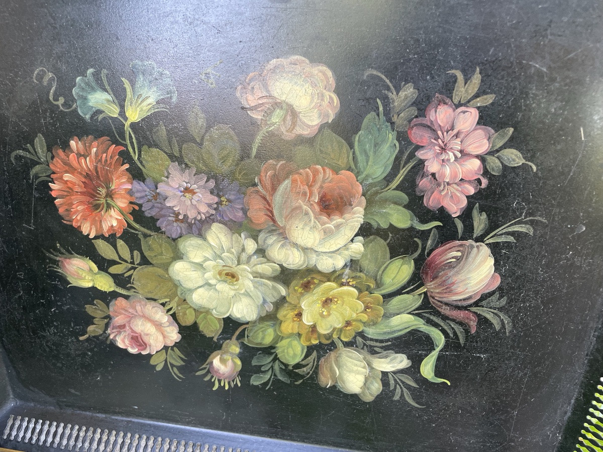 Tray In Painted Sheet Metal-photo-4