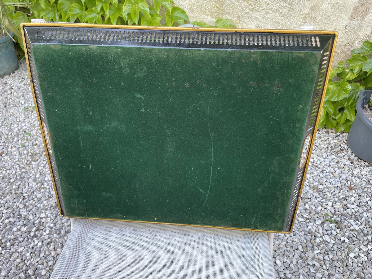 Tray In Painted Sheet Metal-photo-5