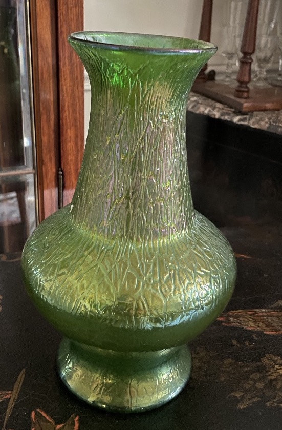 Loetz Art Nouveau Iridescent Glass Vase