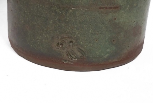 J And N Pierlot, Glazed Stoneware Set With An Owl Design -photo-3
