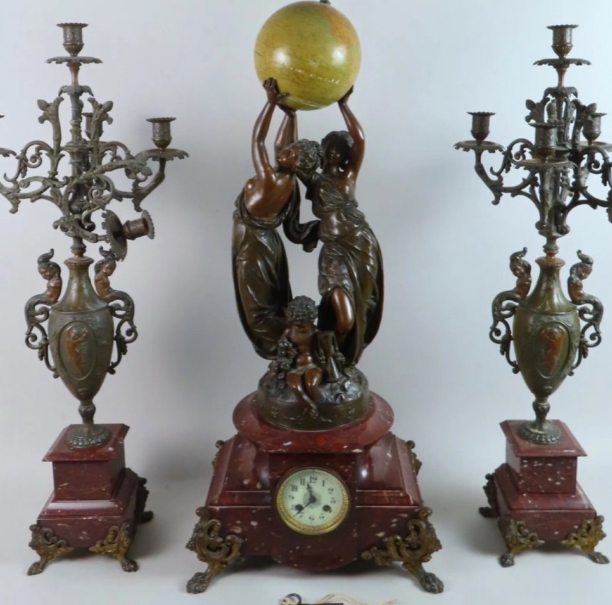 Impressive 82-cm Globe Decoration Featuring The Signs Of The Zodiac-photo-2