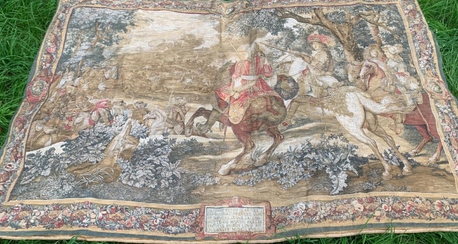 LE CANAL DE BRUGES, HISTOIRE DU ROY , D’APRÈS LA TAPISSERIE DU CHÂTEAU DE VERSAILLES-photo-2
