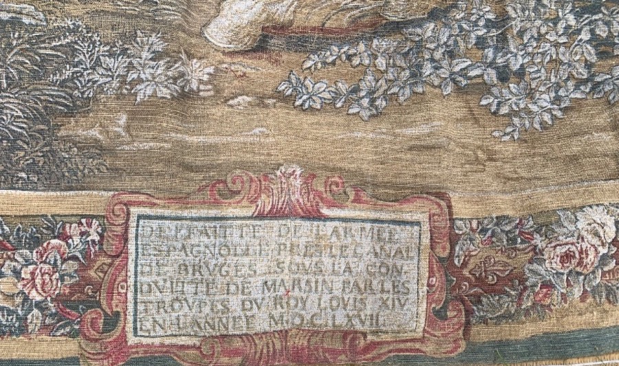 LE CANAL DE BRUGES, HISTOIRE DU ROY , D’APRÈS LA TAPISSERIE DU CHÂTEAU DE VERSAILLES-photo-1