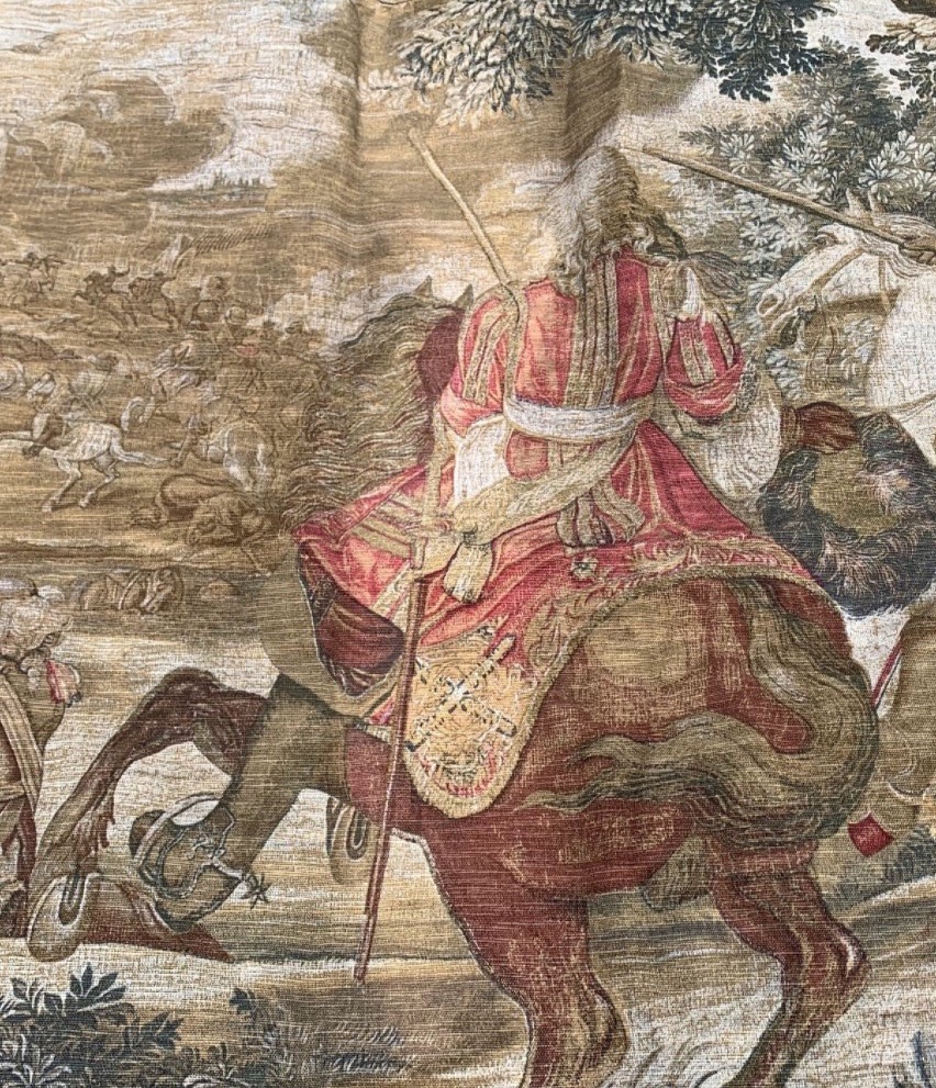 LE CANAL DE BRUGES, HISTOIRE DU ROY , D’APRÈS LA TAPISSERIE DU CHÂTEAU DE VERSAILLES-photo-3