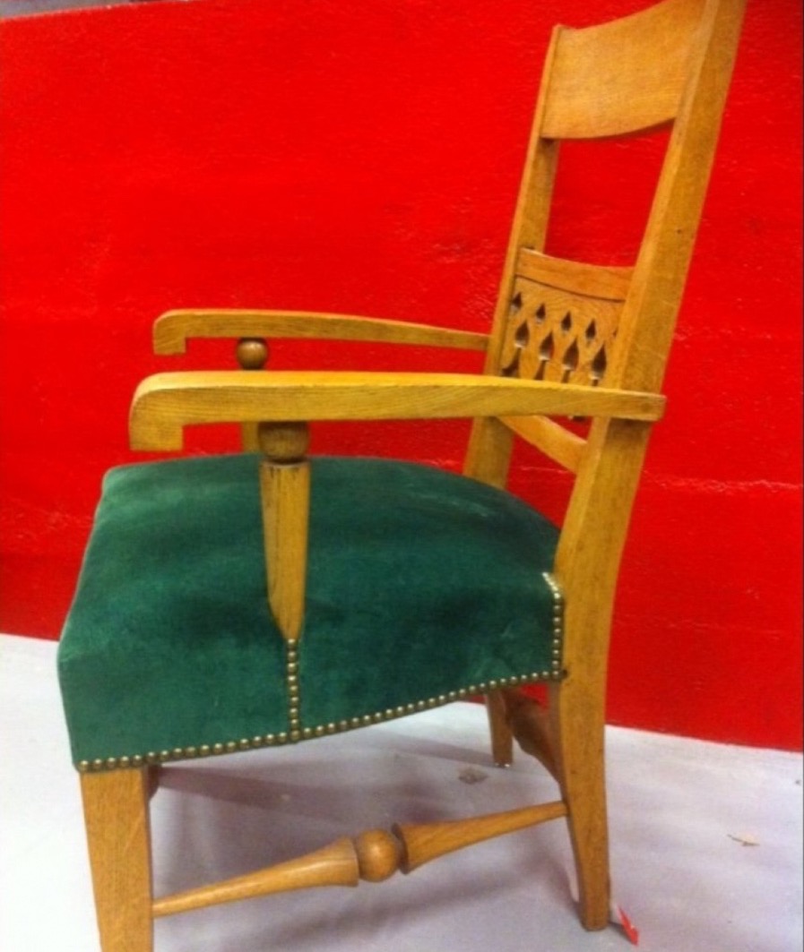 Etienne Kohlmann (1903–1988) Armchair From The 1950s-photo-3