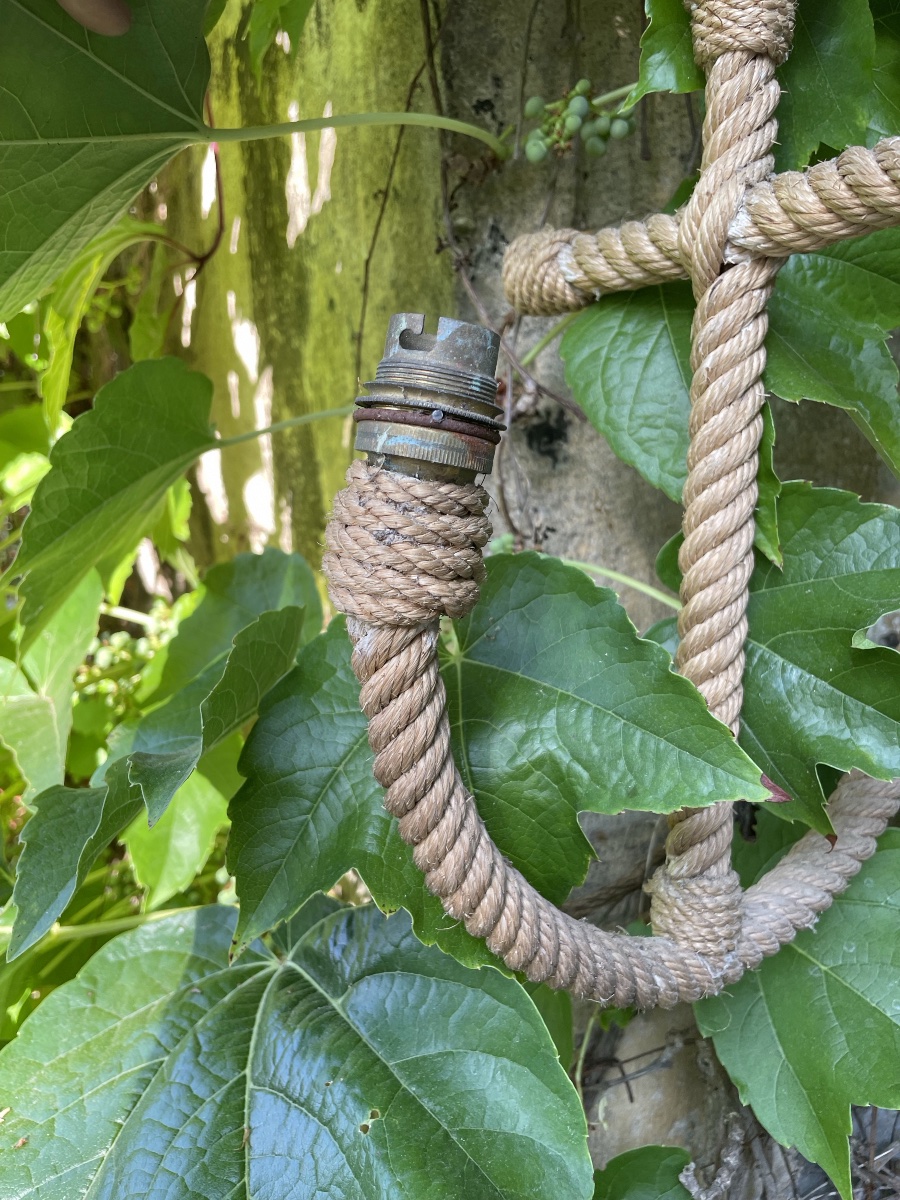Suspension Ancre Marine, Adrien Audoux et  Frida Minet, vintage, années 60-photo-2