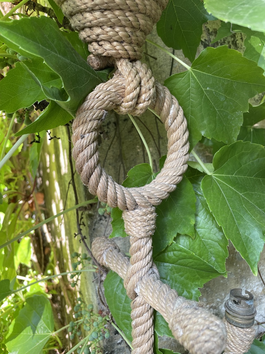 Suspension Ancre Marine, Adrien Audoux et  Frida Minet, vintage, années 60-photo-4