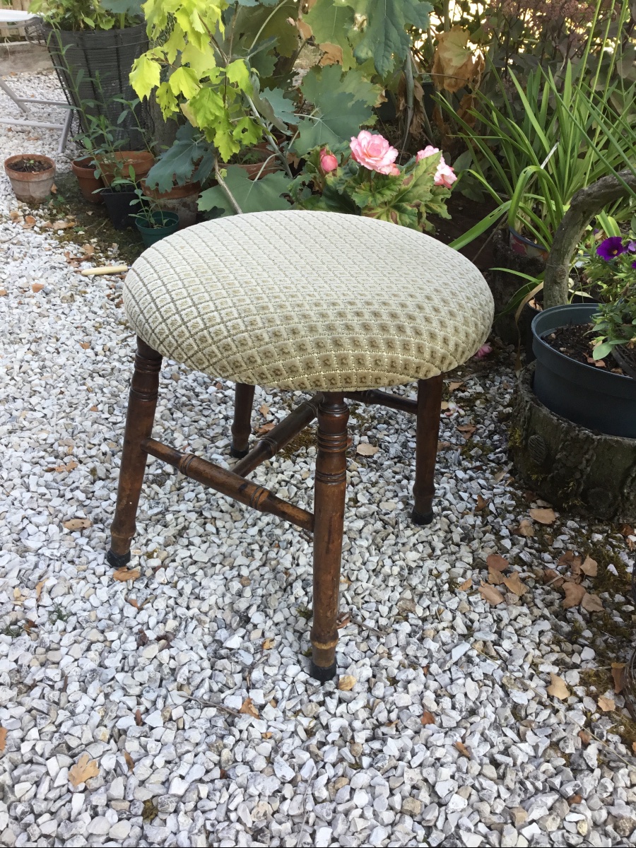 Large tabouret Napoléon III -photo-1