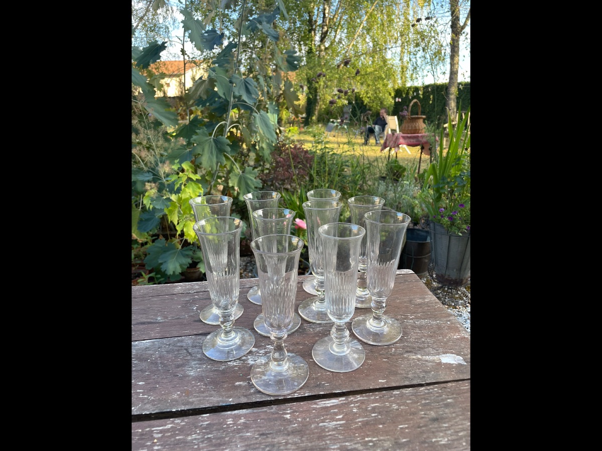 Les 10 flûtes a champagne Louis Philippe-photo-1