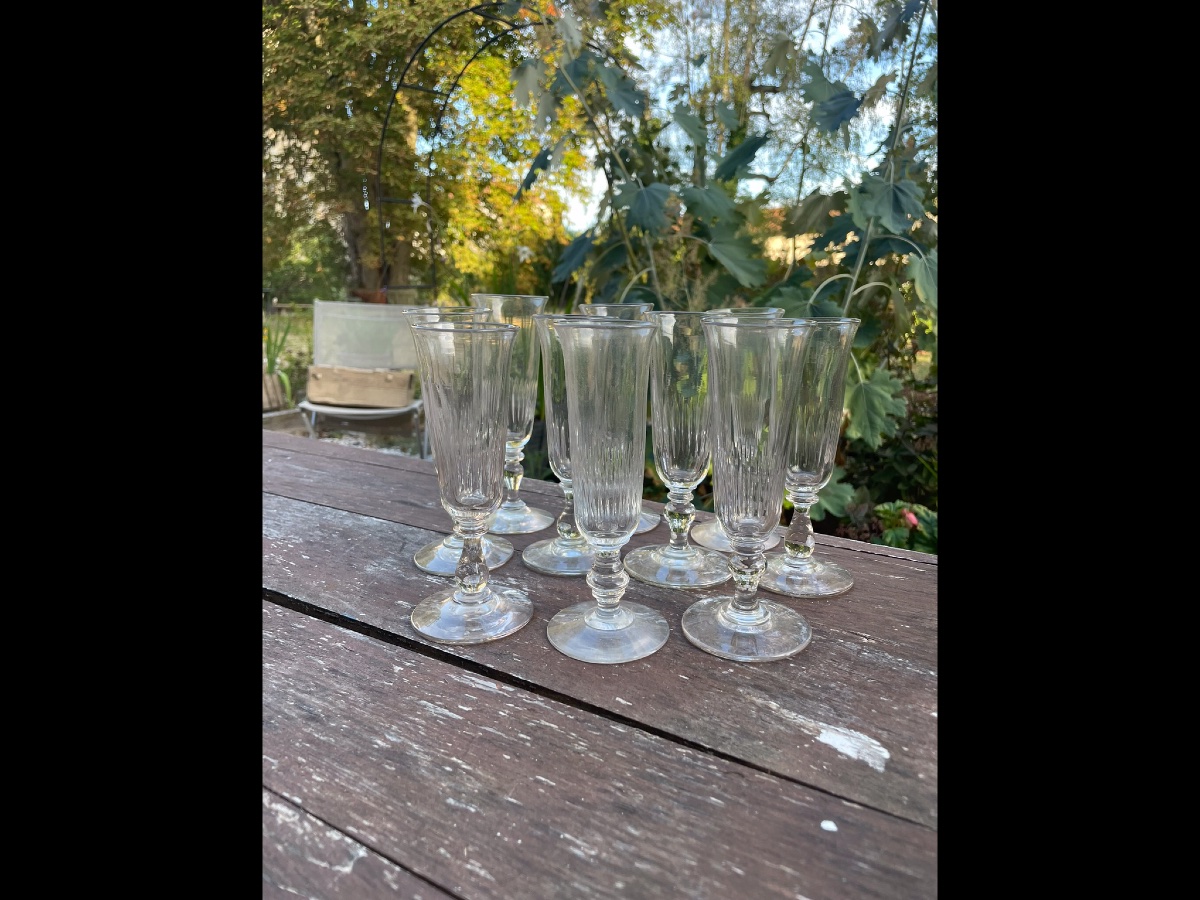 Les 10 flûtes a champagne Louis Philippe-photo-4