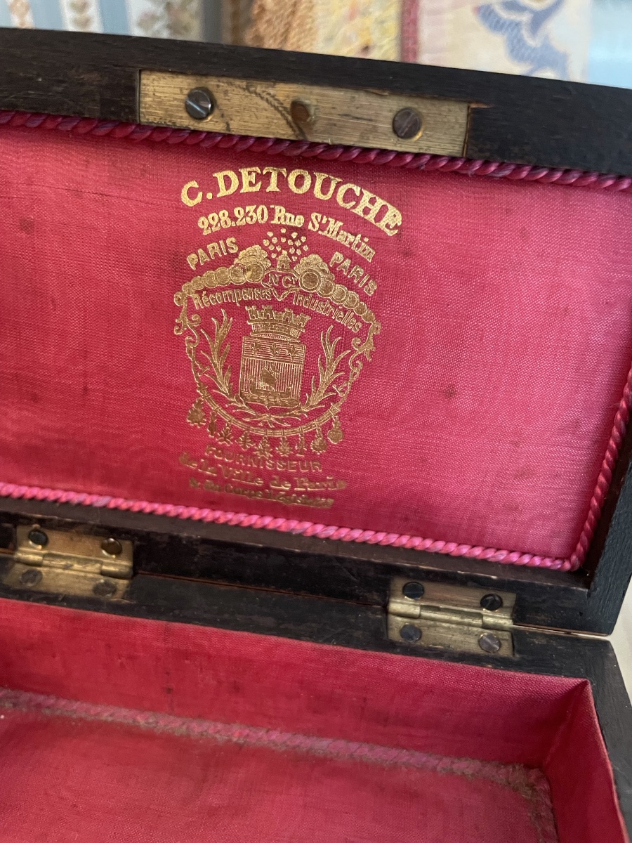 The Three Small Boxes From The Napoleonic III Period -photo-3