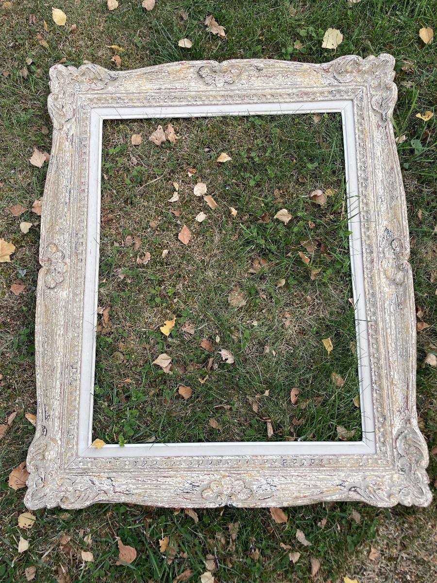 Montparnasse Frame, Louis XIV Style, 15p Size - 65 X 50 Cm-photo-3