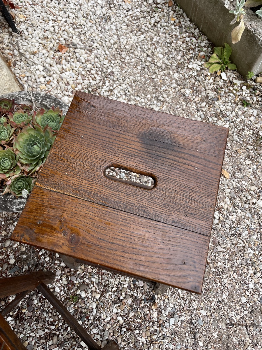 La paire de tabourets d’atelier -photo-2