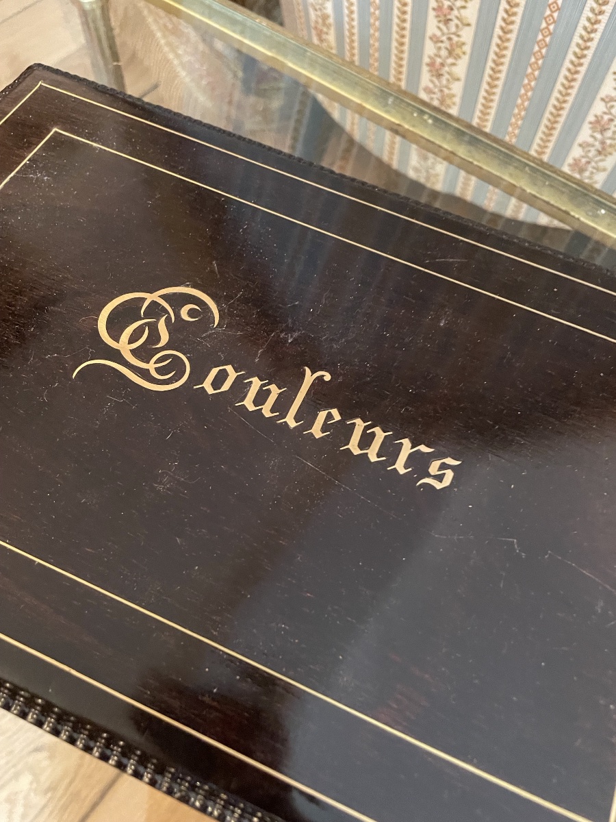 Boite de couleurs d’époque Napoléon III -photo-5