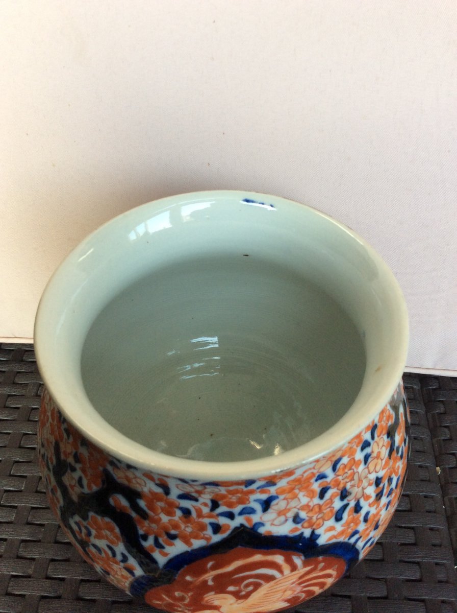 Vase Japonais En Porcelaine Imari , XIXème-photo-1