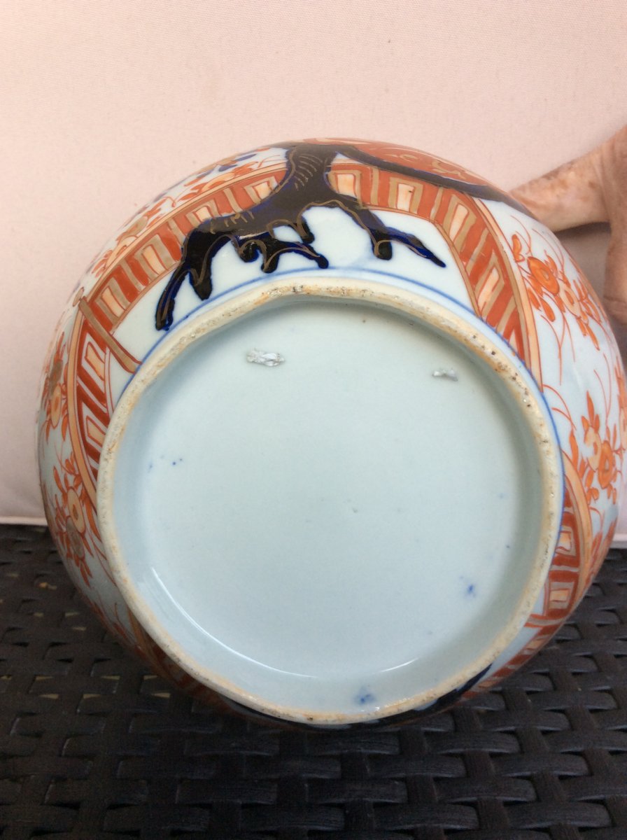 Japanese Dimari Porcelain Vase-photo-6