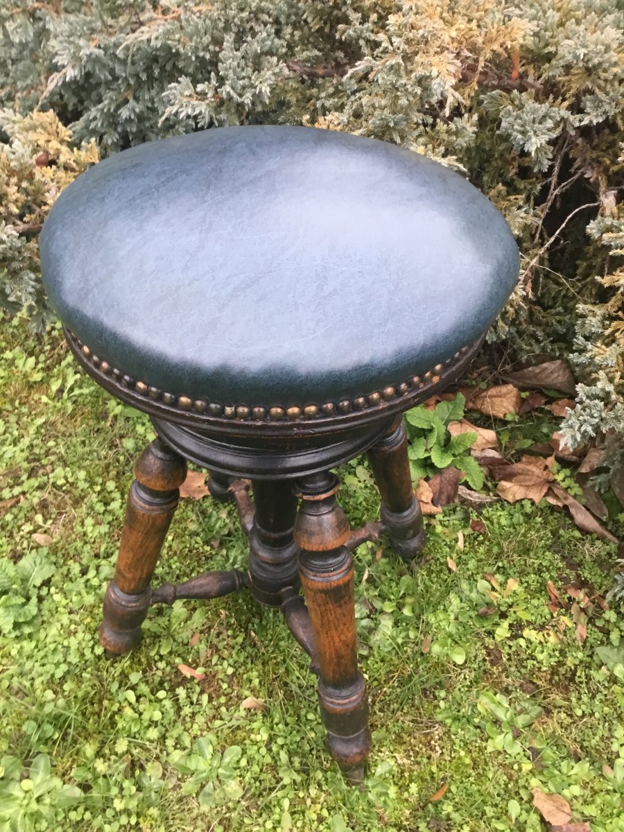 Napoleon III Piano Stool-photo-1