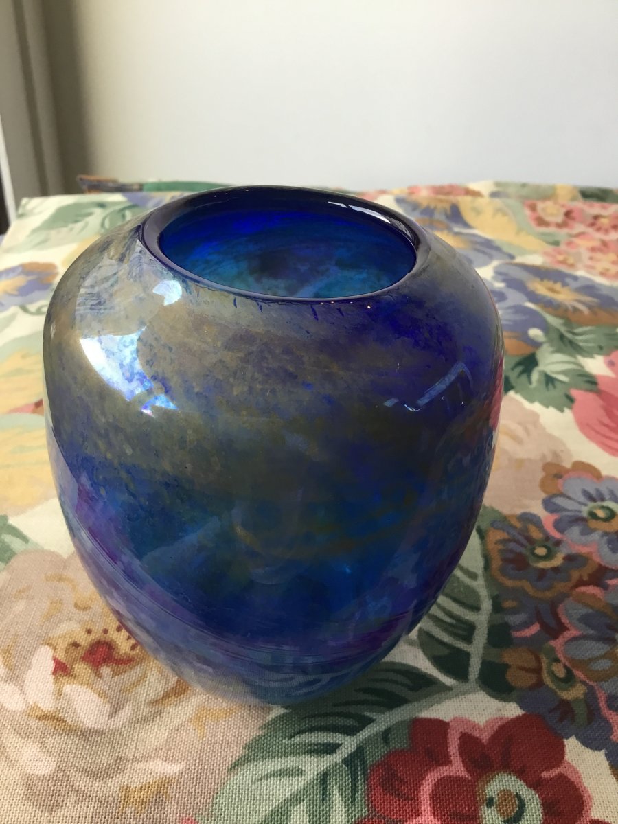 Petit Vase En Verre Soufflé Véronique Monod