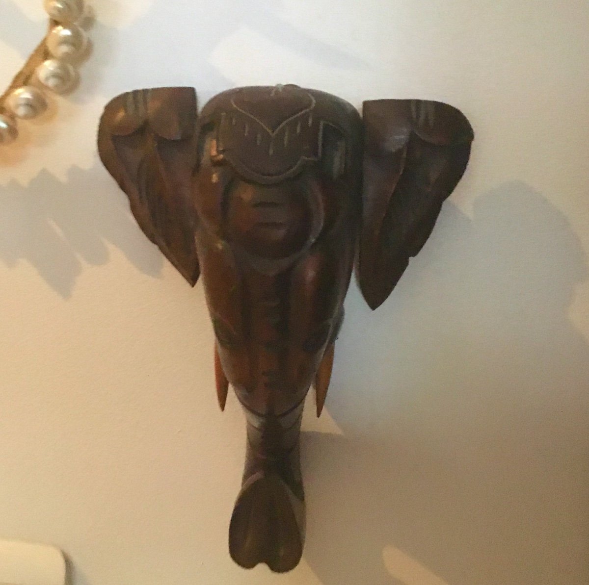 Éléphant Shaped Hat  Stand  , Round 1900 