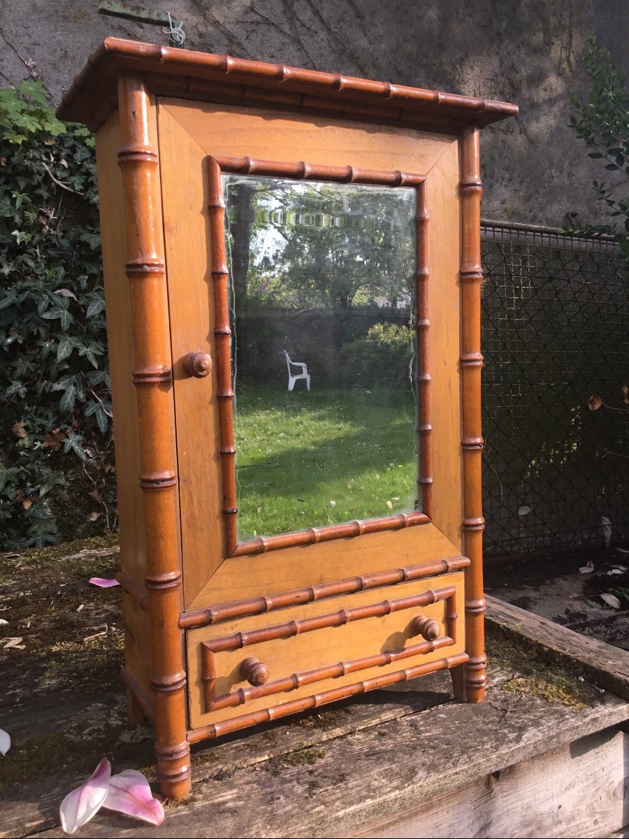 Bamboo Doll Wardrobe, Circa 1900-photo-6