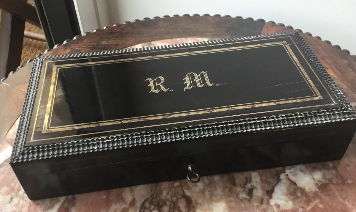 Napoleon III Monogrammed Rm Box