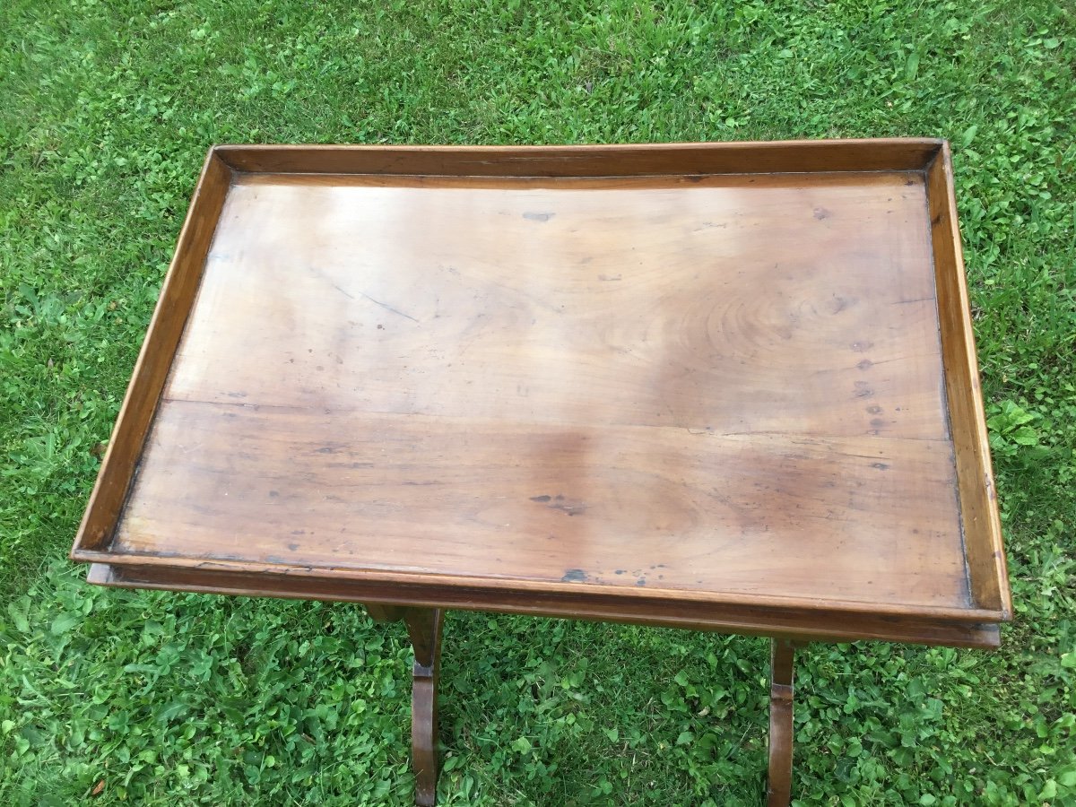 Fruitwood Side Table-photo-2