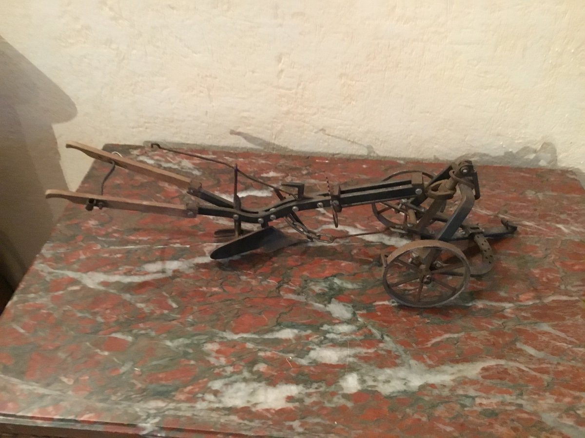 Miniature Metal Plow Share-photo-2