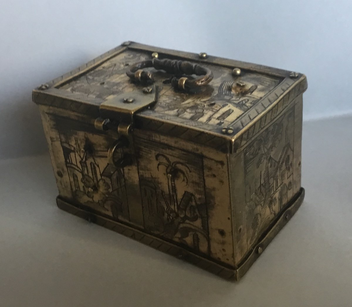 Coffret De Nuremberg Miniature Dlg Michael Mann - Allemagne XVIe Siècle-photo-2
