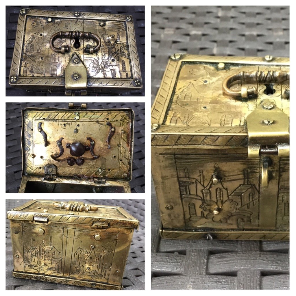 Coffret De Nuremberg Miniature Dlg Michael Mann - Allemagne XVIe Siècle-photo-1