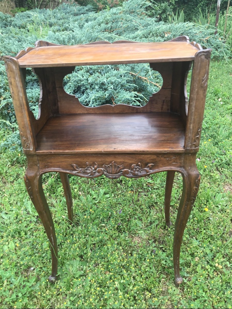 Louis XV Style Carved Bedside-photo-2