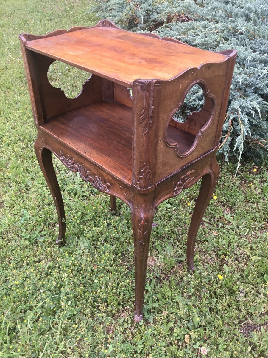 Louis XV Style Carved Bedside-photo-7