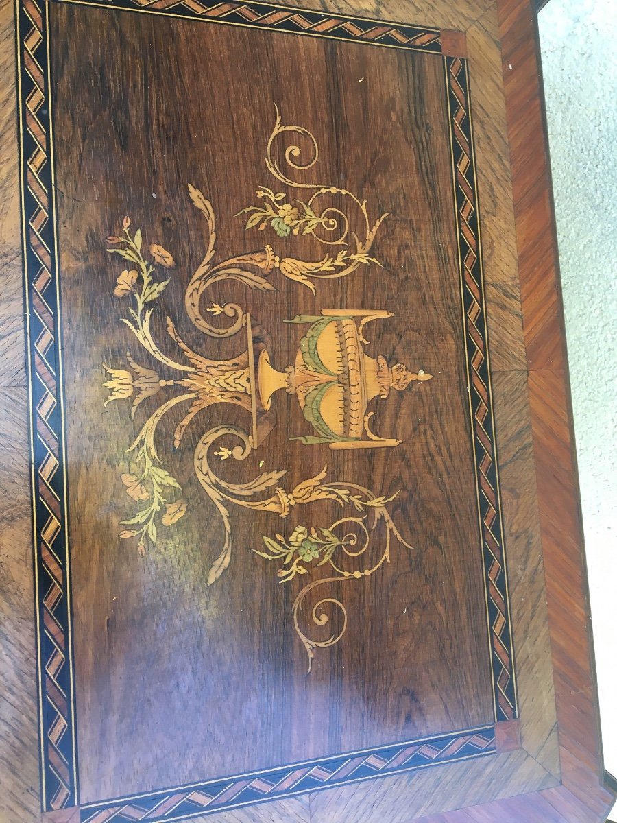 Inlaid Worker, Interior In Magnifying Glass, XIXth-photo-4