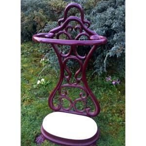 Cast Iron Umbrella Stand, Art Nouveau Period