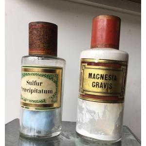 The Two Pharmacy Bottles