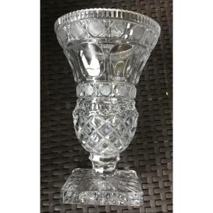 Vase Baccarat Cristal Taillé