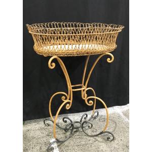 Napoleon III Wrought Iron Planter