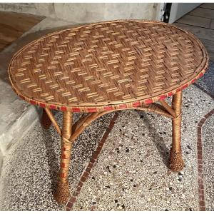 Petite table de jardin d’hiver 