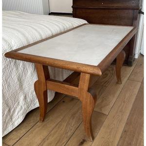 Tables basse dessus de marbre Années 40 