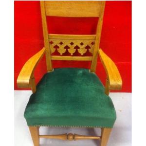 ETIENNE KOHLMANN (1903-1988) FAUTEUIL ANNÉES 50
