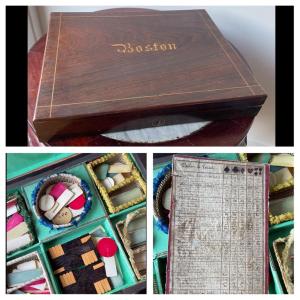 Box Set: Box For A Boston Game From The Charles X Era