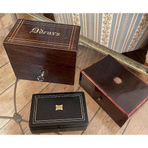 The Three Small Boxes From The Napoleonic III Period