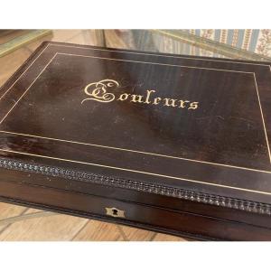 Vintage Napoleon III Paint Box