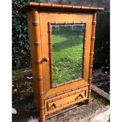 Bamboo Doll Wardrobe, Circa 1900