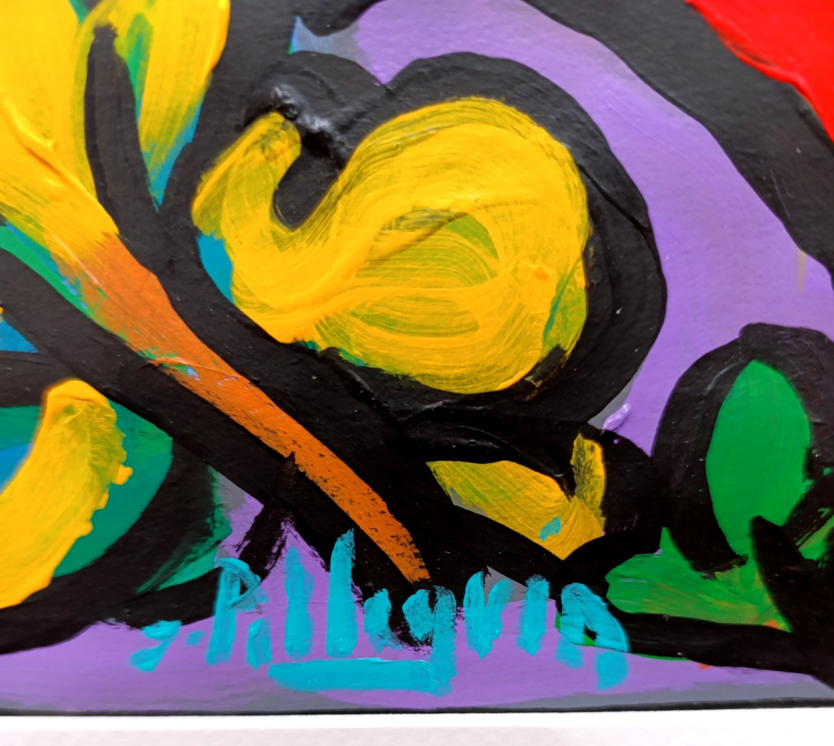 Jacques Pellegrin (1944-2021), le Cap brun, Toulon, Acrylique sur carton, Signée, 1990-photo-4
