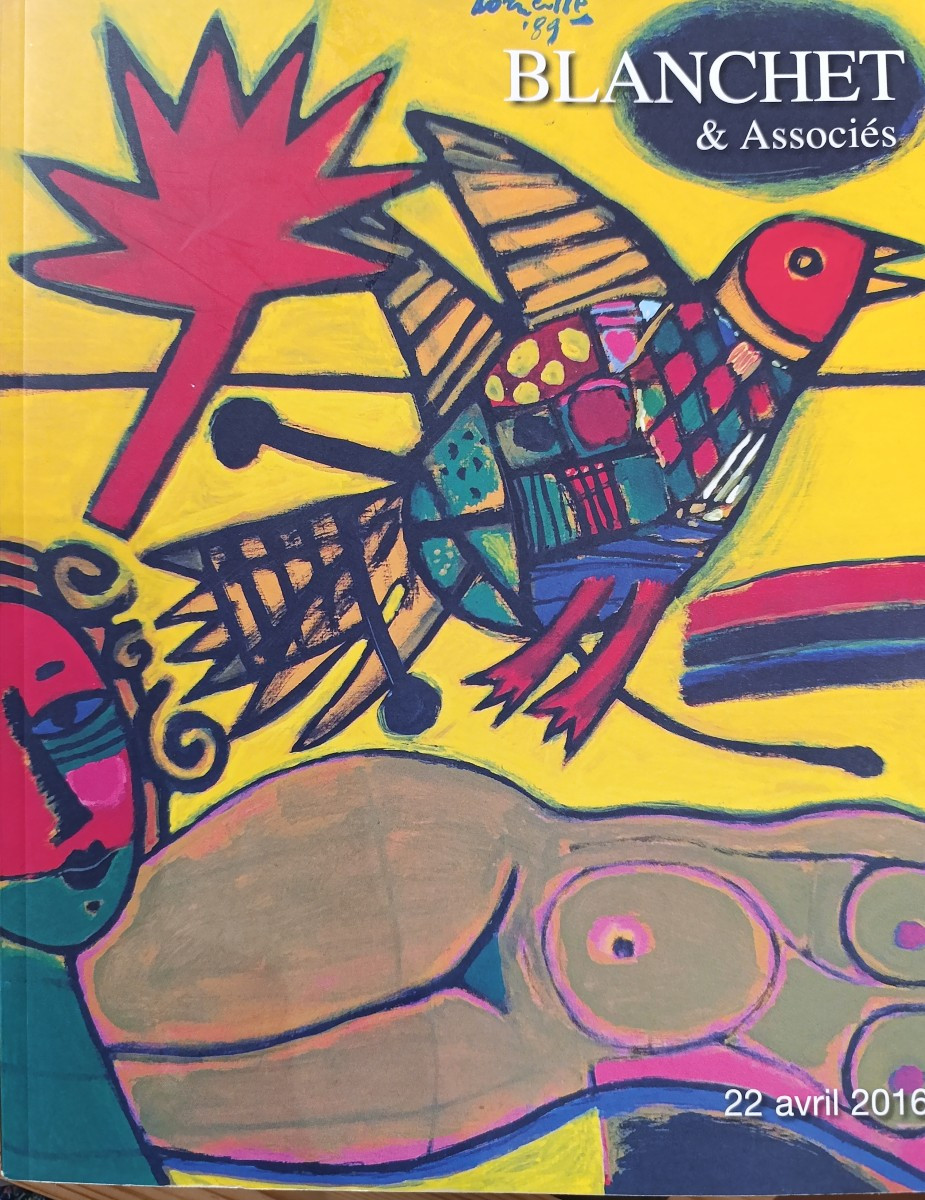 André LANSKOY (1902-1976), Composition  Gouache et aquarelle sur papier, signé au centre, cadre-photo-1