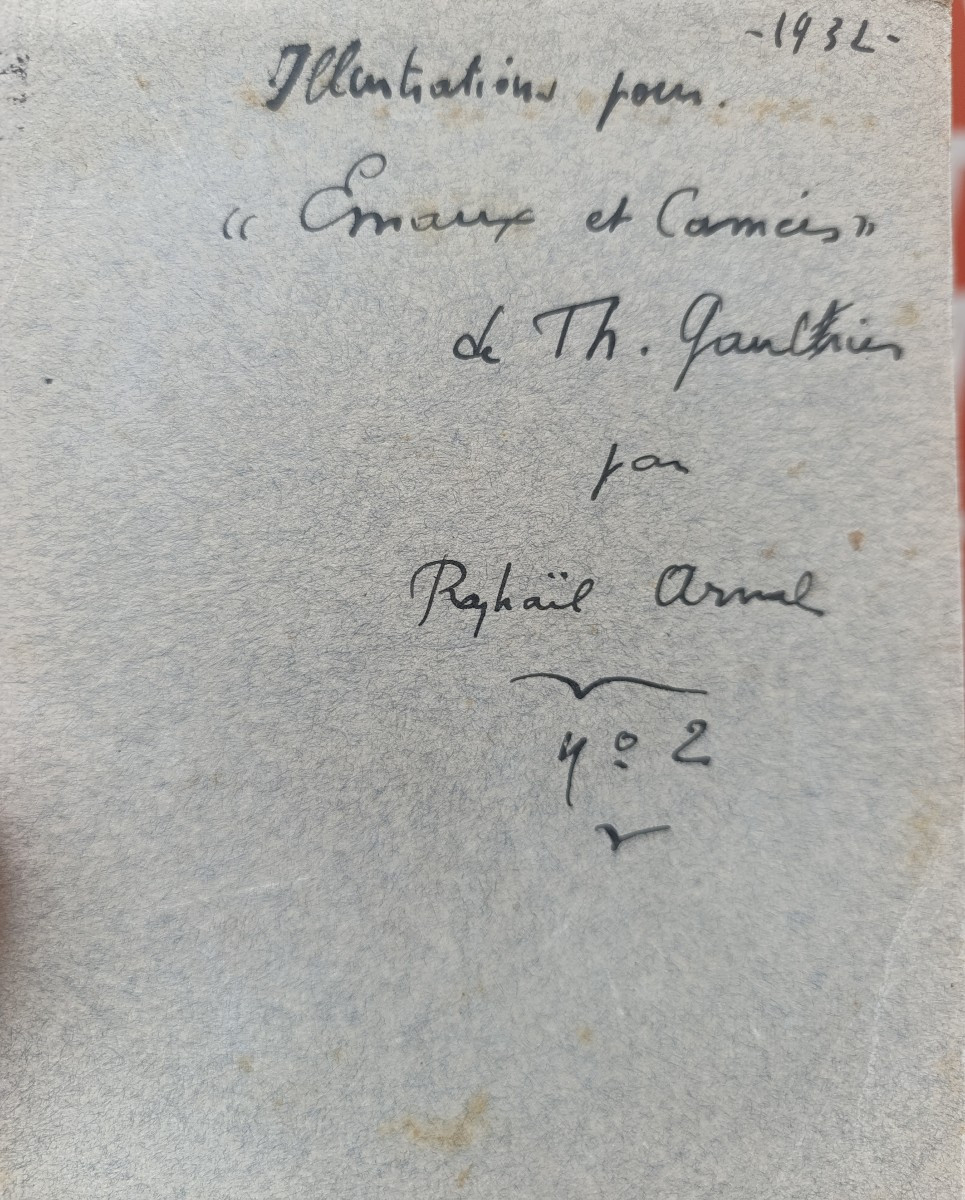 Raphael Arnal (1906-1963), la creche, Encres Sur Papier Signée, 1932, Encadrée-photo-3