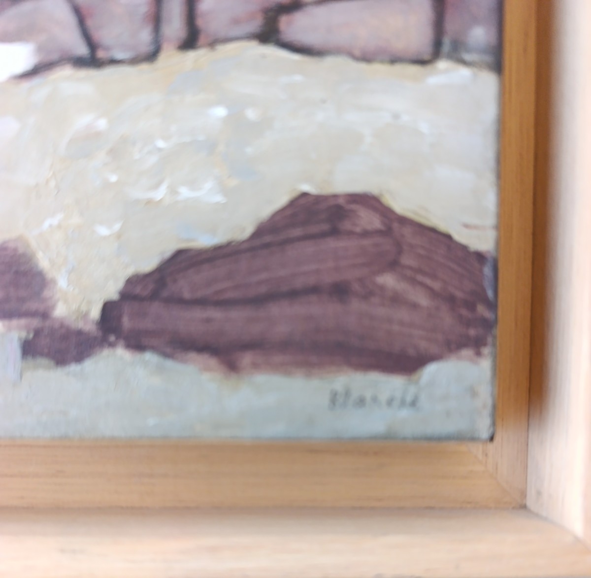 Jean-pierre Blanche (1927-2022), Les Salinettes, Oil On Canvas, Signed On The Right-photo-2